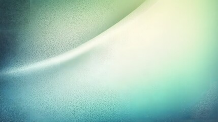 Poster - Elegant and captivating turquoise green gradient backdrop featuring soft glowing light leaks and a textured grainy surface  This visually striking image is perfect for use in digital and print media