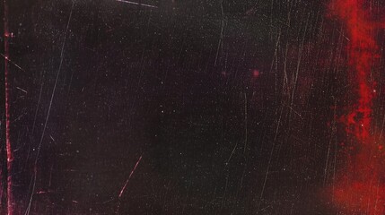 Fototapete - Dramatic abstract vintage background with red light leaks soft flares and grainy film textures creating an old school cinematic vibe for creative overlays photo manipulations and visual effects