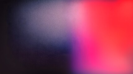 Fototapete - Captivating Gradient Fusion of Vibrant Magenta Red and Deep Blue Tones Creating a Smooth and Elegant Dynamic Abstract Design with a Grainy Textured Backdrop
