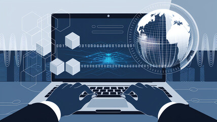 Digital Interaction with Global Network Interface Using Computer in Modern Technology