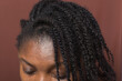 © this_baker - mini twists protective style on 4c afro hair,frizzy mini twists on curly hair