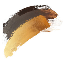 Wall Mural - PNG Brown and gold inclusivity art painting abstract.