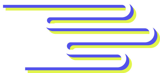 Colorful Abstract Line Art Illustration
