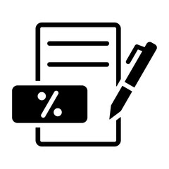 Poster - Tax Filing Icon