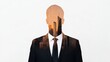 © Hip - A silhouette of a man in a suit overlays a cityscape, symbolizing the blend of corporate identity and urban environment.