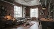 © Hamza - Industrial Chic Apartment