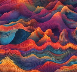 Wall Mural - illustration of abstract technology background.