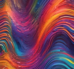 Wall Mural - illustration of abstract technology background.