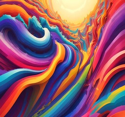 Wall Mural - illustration of abstract technology background.