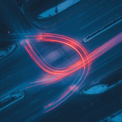 Poster - Smart Urban Design Autonomous Electric Vehicles on LED-Streaked Roads - Future-Proof Mobility Solutions for Eco-Friendly Urban Development and Intelligent Traffic Management
