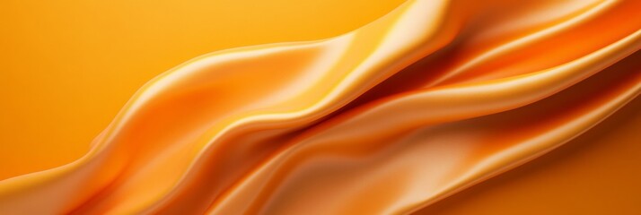 Poster - Gradient Silk Waves Abstract Fluid Design for Modern Digital Art and Branding - Artistic Textures for Creative Marketing and Visual Content Enhancement