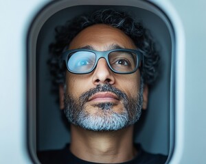 Aufkleber - Contemporary Micro Office Innovation Modular Pod with Dual-Screen Setup for Seamless Workflow - Tech-Savvy Workspace for Startups and Remote Collaboration