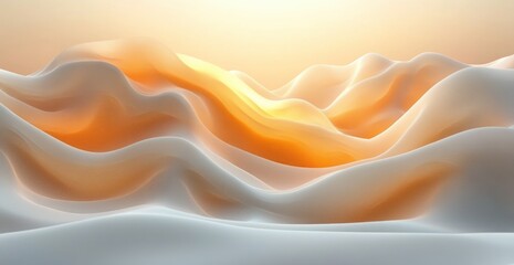 Aufkleber - Vibrant Gradient Background with Golden Hues Abstract Noise Texture Design