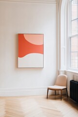 Poster - Minimalist Maximalism Bold Abstract Art on Canvas - Elevate Contemporary Gallery Spaces with Modern Textures for Innovative Design and Marketing Strategies