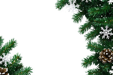 Wall Mural - [transparent background png]christmas fir branches decoration background image