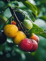 Sticker - Close up of fruit on tree