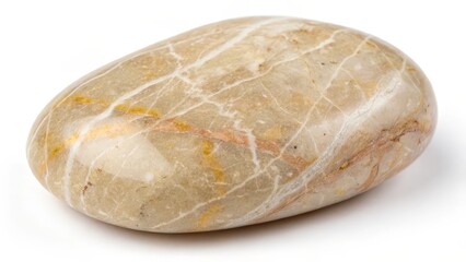 Polished Stone, Beige, White, Veins