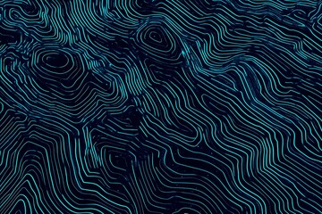 abstract close-up of a glowing blue digital circuit board, showcasing intricate connections and tech