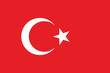 © Mian - Flag of Turkey, Türkiye'nin ulusal bayrağı, symbolizing the national identity and cultural heritage of Turkey