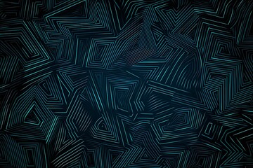 abstract close-up of a glowing blue digital circuit board, showcasing intricate connections and tech