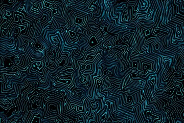 abstract close-up of a glowing blue digital circuit board, showcasing intricate connections and tech