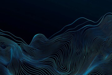 abstract close-up of a glowing blue digital circuit board, showcasing intricate connections and tech