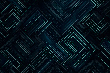 abstract close-up of a glowing blue digital circuit board, showcasing intricate connections and tech