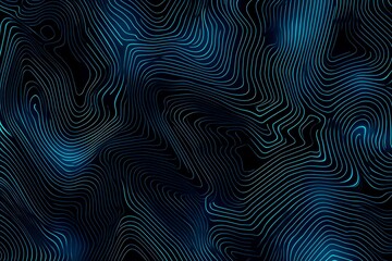 abstract close-up of a glowing blue digital circuit board, showcasing intricate connections and tech