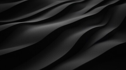Wall Mural - the image is a close up of a black sand dune with a lot of sand