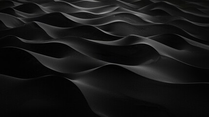 Canvas Print - the image is a black and white photo of a body of water with waves