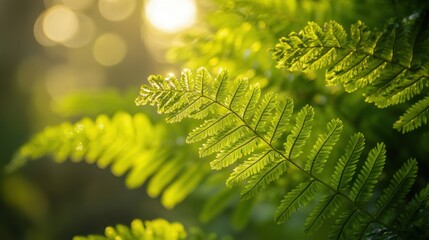 Summer foliage. Generative AI