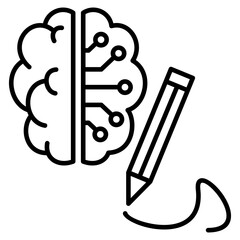 AI illustration icon