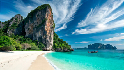 Wall Mural - tropical beach in thailand