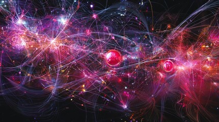 Dynamic visuals of network connections in cyberspace for enhanced digital communication