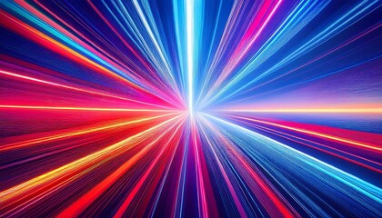 Abstract blurred colorful stripes of light, gradient effect with glowing and motion background graphic resource	
