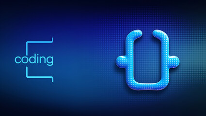 Coding and Programming Concept: Digital Innovation in Software Development,  coding illustration, programming design, web development, artificial intelligence, machine learning.