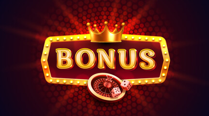 Wall Mural - bonus slots icons, slot sign machine, night vegas. vector illustration