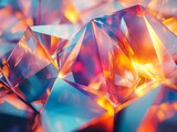 holographic texture of geometric shapes