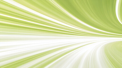 Wall Mural - abstract background with green curves gives a sense of futuristic energy and speed.