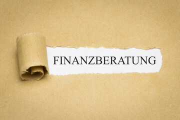 Poster - Finanzberatung