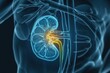 © MediaStockAI - Human Kidney Anatomy Illustrative Medical Image