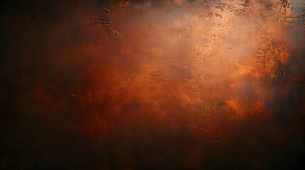 Canvas Print - an abstract background featuring warm tones of orange and brown, perfect for artistic and design pro