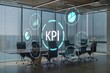 © MediaStockAI - Modern Office KPI Data Visualization Display