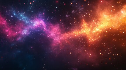 A photo of colorful fireworks bursting in the night sky, illuminating the dark background with vibrant colors and sparkling sparks.