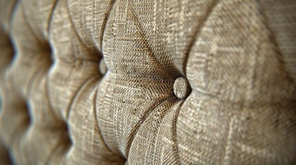 Wall Mural - Close-up photo of sofa fabric texture