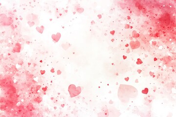 Poster - A soft vector background featuring multiple hearts in varying sizes and shades of pink and red, ideal for love and affection themes.

