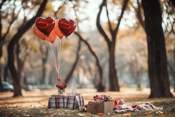 Poster - Special vector background for Valentine's Day or love-themed designs, with hearts, soft colors, and elegant patterns.