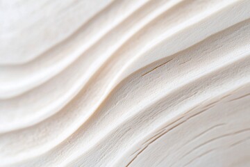 Wall Mural - This close-up captures the intricate patterns and smooth curves of raw woodgrain, showcasing its beautiful natural texture and tones. Each line reveals the unique characteristics of the wood