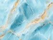 © uswatun - Elegant blue marble with gold veins creates an exquisite and luxurious texture