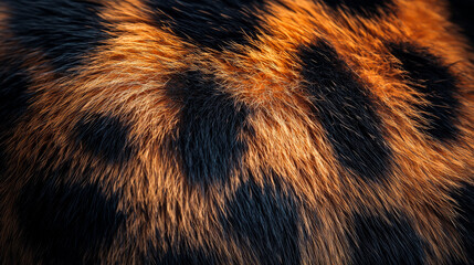 close-up of fur patterns texture background. fluffy animals skin surface pattern abstract style for 